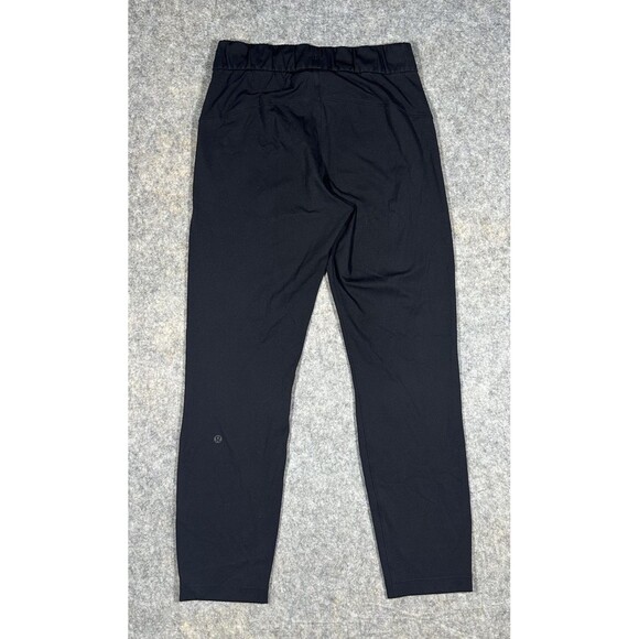 Lululemon On The Fly Pants Women’s 4 Black Relaxed Travel Lounge Drawstring - Picture 2 of 7